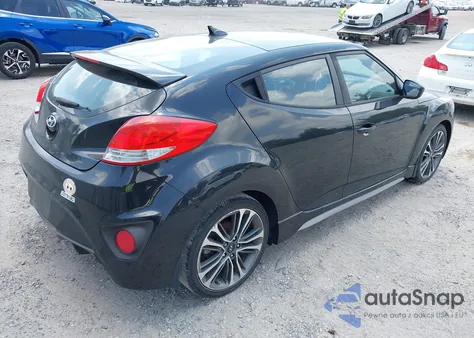 2017 Hyundai Veloster Turbo R-Spec from USA, damaged, VIN KMHTC6AE5HU308895